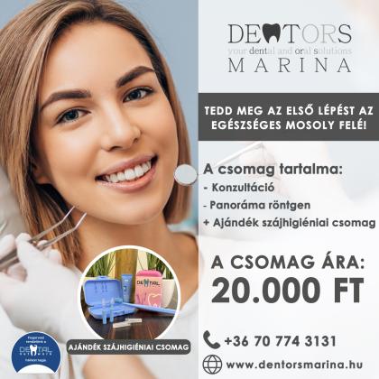 Első lépés az egészséges mosoly felé! Első lépés az egészséges mosoly felé!